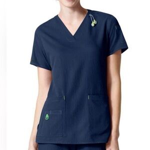 Carhartt Scrub SET, Excellent New Condition, Navy Blue, Size Small, Top & Bottom
